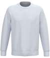 NS443 Native Spirit Unisex Crew Neck Sweatshirt White colour image